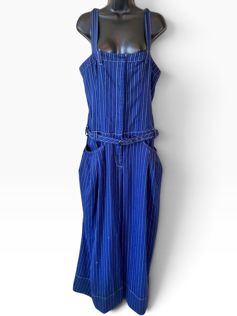 Free People Flores Pinstripe Jumpsuit